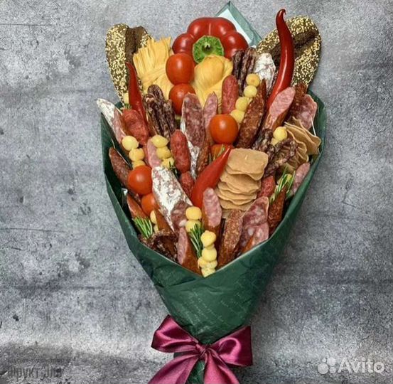 Съедобные букеты для мужчин