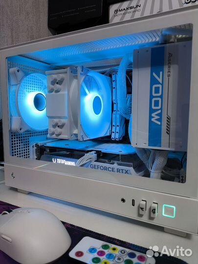 Игровой мини компьютер i5-12400F, RTX 4060