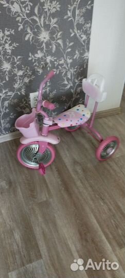 Велосипед детский трёхколёсный