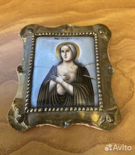 Иконки Финифть 19 век