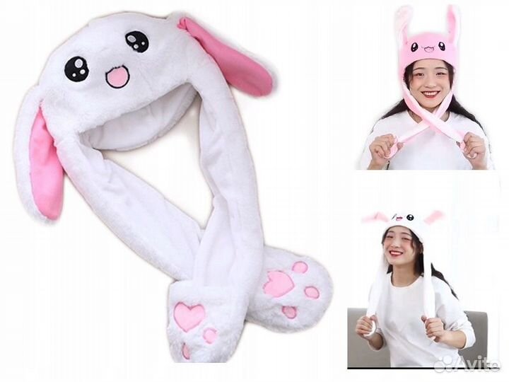 Шапка с ушками