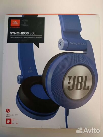 Наушники JBL Synchros E30