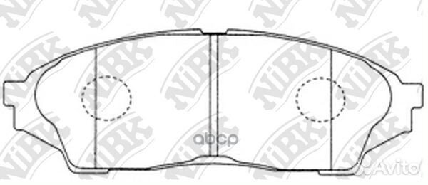 Колодки тормозные toyota mark 2/cresta/crown -0