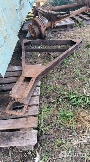 Мосты от кунга, жёсткая сцепка