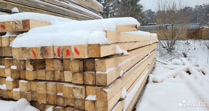 Брус 100х100 в мск и мо Опт