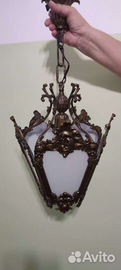 Лампа фонарь винтаж СССР