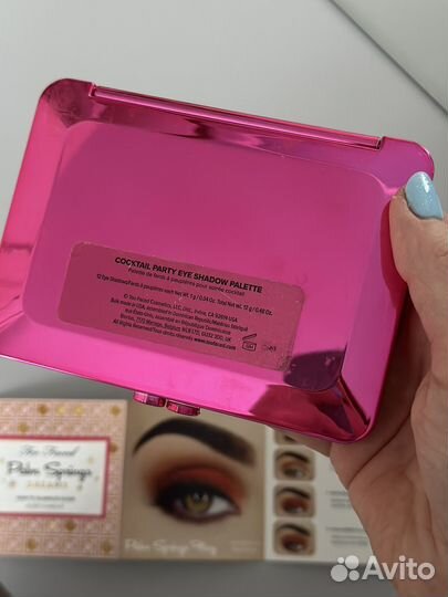 Too faced palm springs палетка