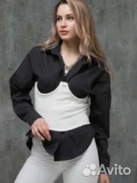 Корсет в рубчик