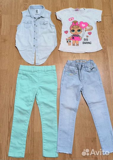 Пакет одежды для девочки 98-104