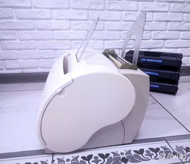 Принтер Canon LBP-1120 и 4 картриджа, A4 10стр/мин