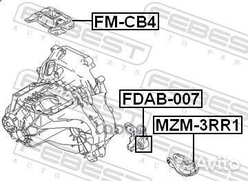 Сайлентблок fdab-007 fdab-007 Febest