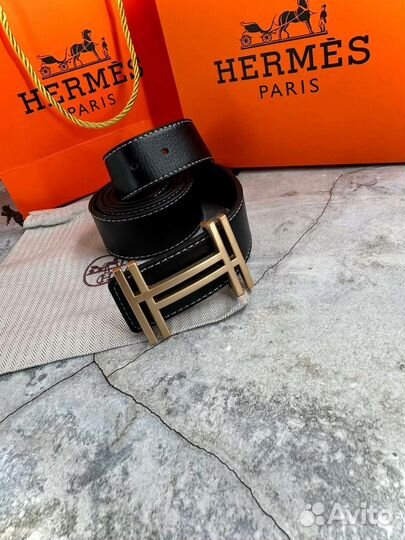 Ремень кожаный Hermes