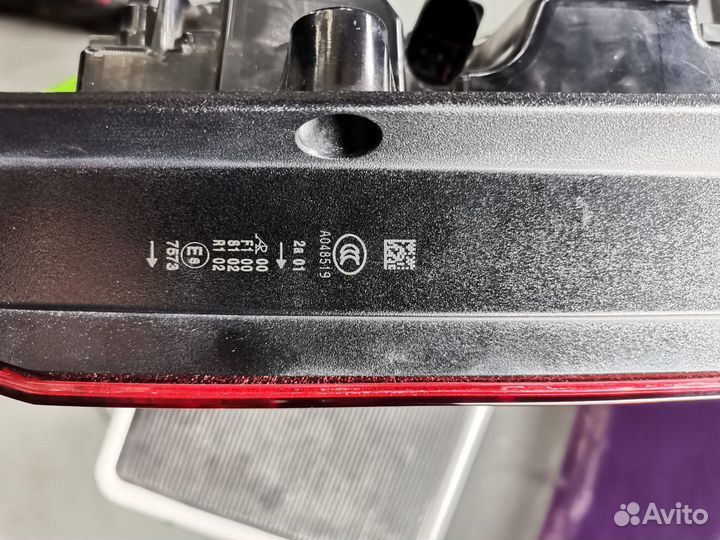 Фонарь задний левый volkswagen