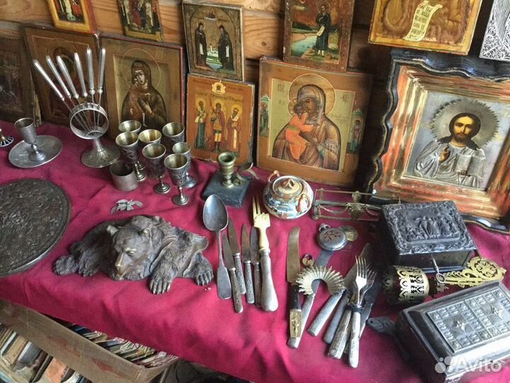 Скупка монет, значков, предметов старины, серебро