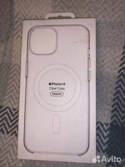 Чехол Apple iPhone 14 Clear MagSafe новый