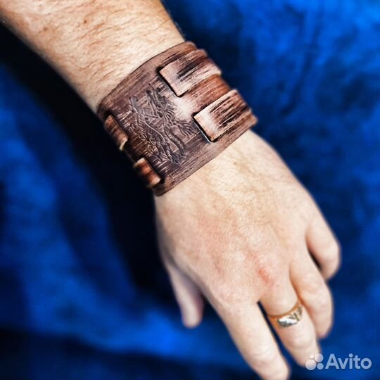 Мужские Браслеты из кожи