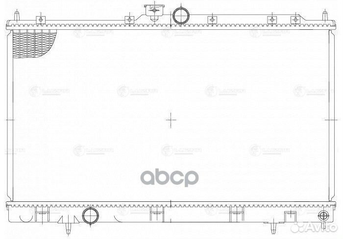 Радиатор охлаждения LRC1157 luzar