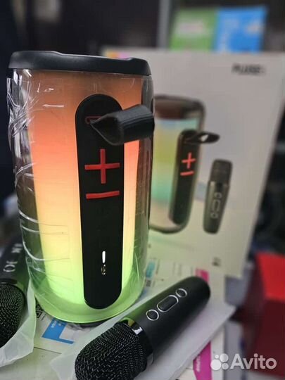 Караоке - Колонка с 2 микрамонами