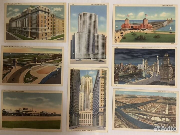 Старинные открытки США