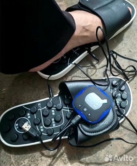 Массажер для ног с электро импульсный Tens массаж