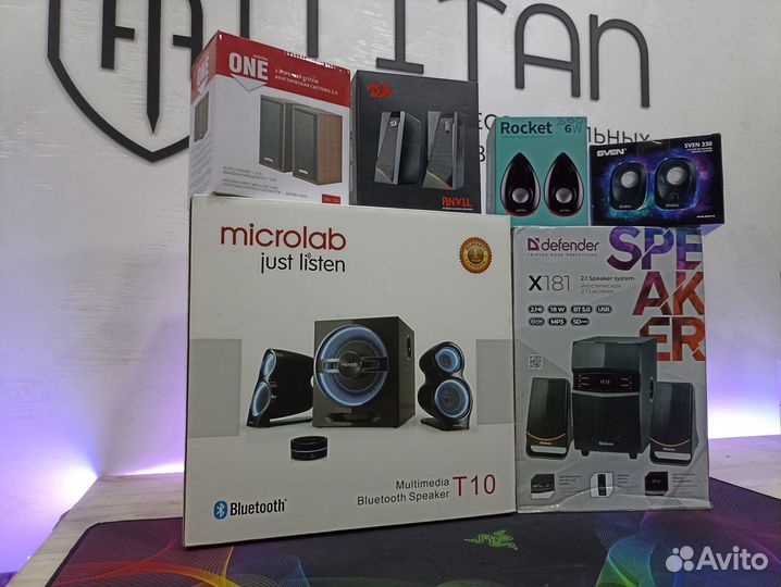 Колонки для пк и акустические системы