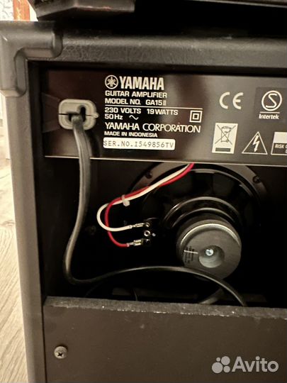 Комбоусилитель yamaha ga15ii