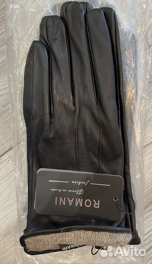 Мужские кожаные перчатки