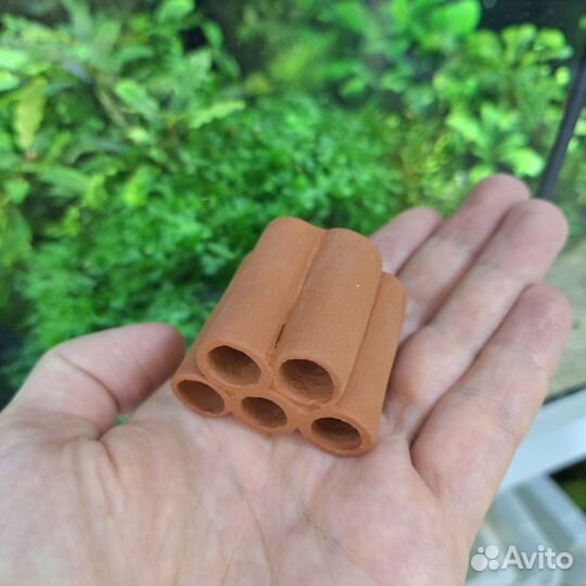 Укрытия из керамики: трубки, кольца,пирамидки,опт