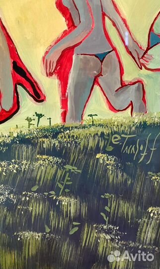 Картина маслом на холсте Тарасова.Е