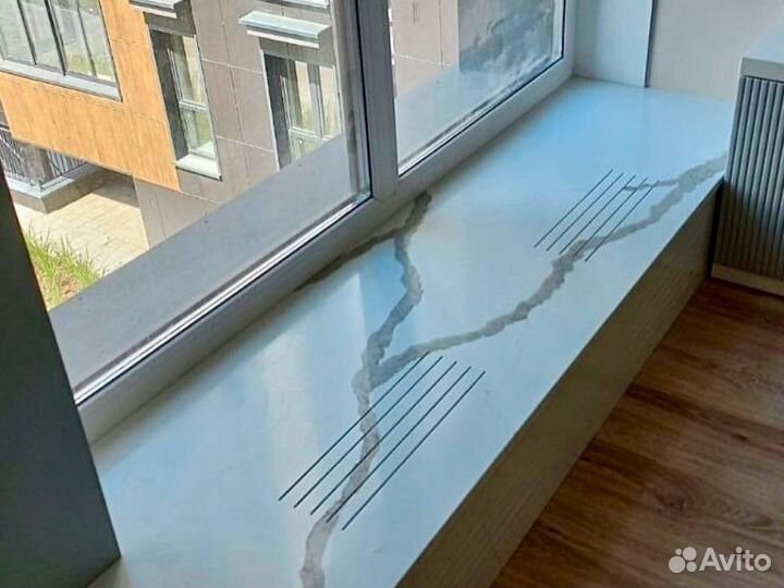 Подоконник из искусственного камня Solid 270х60