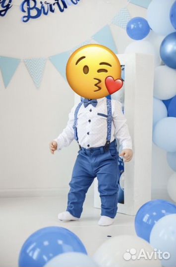 Костюм нарядный 80-86