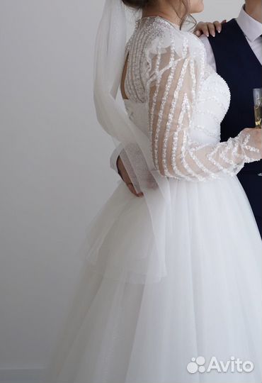 Свадебное платье 42 44