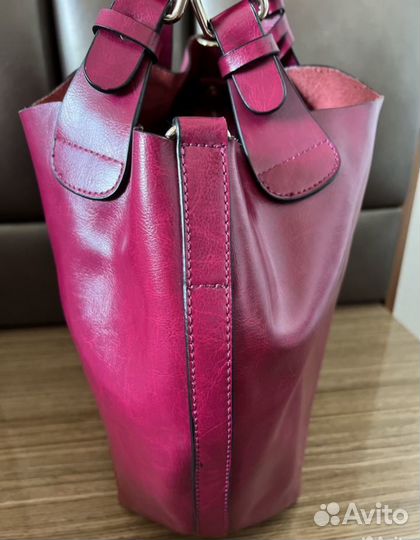 Сумка кожаная