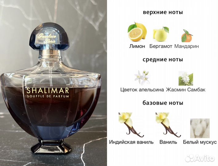 Guerlain Shalimar 9 версий Распив