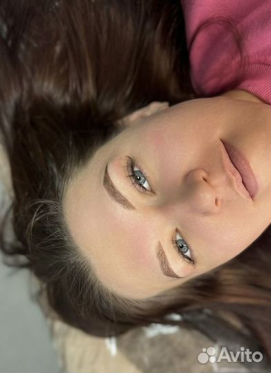 Перманент бровей модель