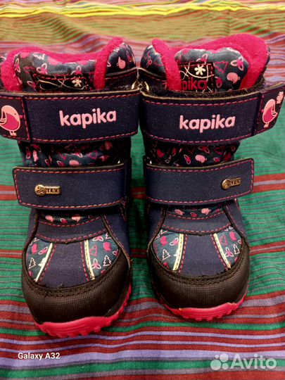 Зимние ботинки Kapika на девочку р.24