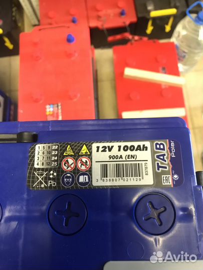 Аккумулятор TAB 100 ah Таб 100 ач