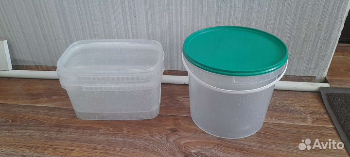Вёдра пластиковые