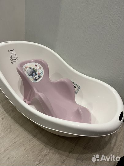 Ванночка для купания с горкой