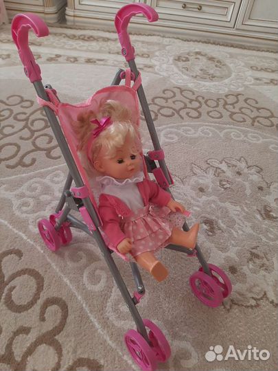 Коляска кукольная. Трость