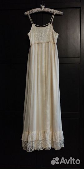 Сарафан длинный кружевной