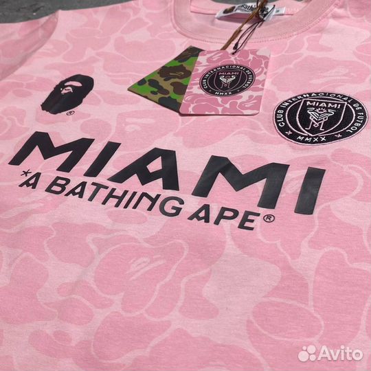 Футболка bape inter miami