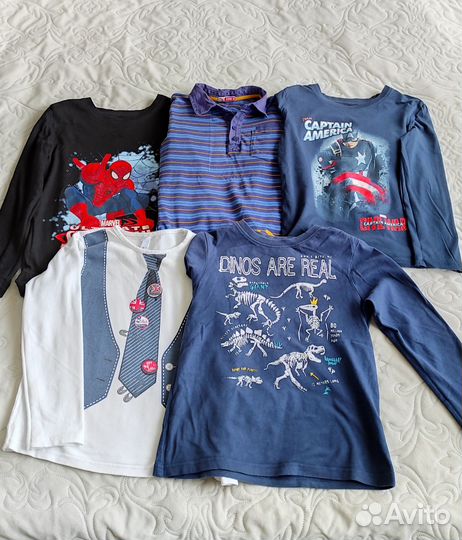 Детская одежда на мальчика 122 пакетом