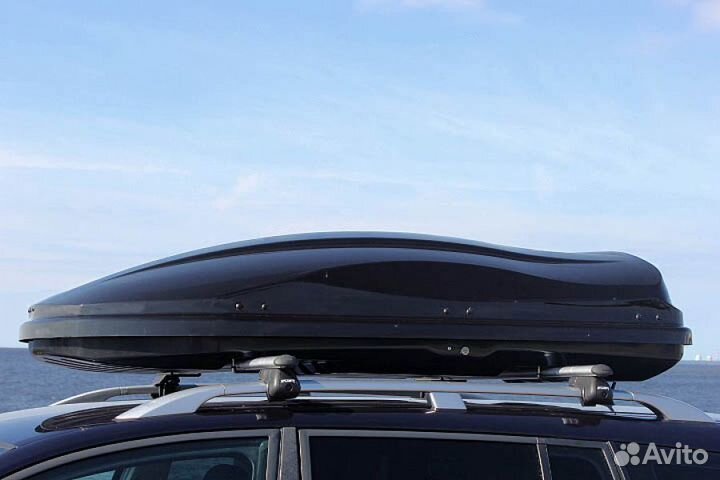 Автобокс багажный Atlant Diamond 430 черный