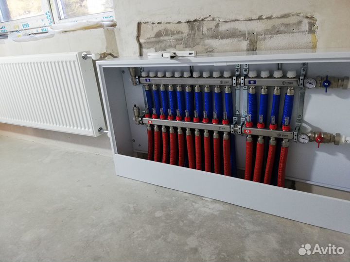 Монтаж отопления в загородных домах