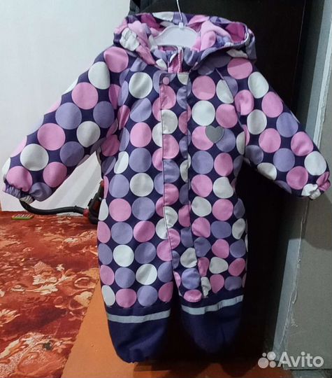 Зимний комбинезон для девочки