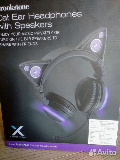 Наушники Brookstone Cat Ear