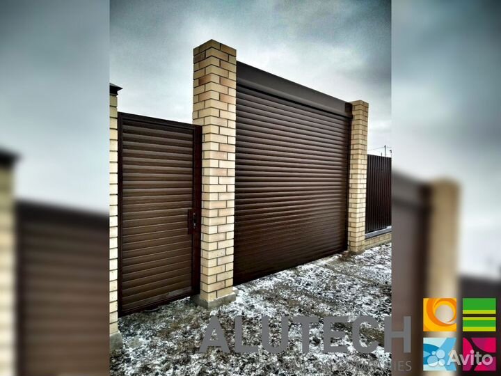 Ворота роллетные Аlutech