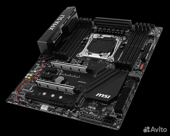 Плата MSI x99a sli. Socket 2011v3