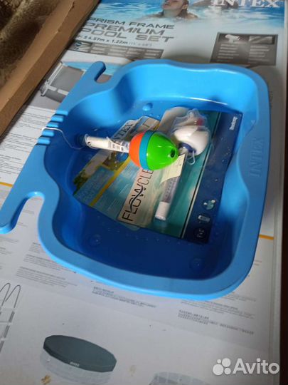 Бассейн каркасный Интекс 457*122см Призм Фрэйм